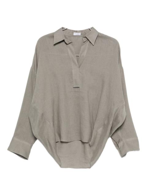 Brunello Cucinelli Brunello Cucinelli Women Linen Shirt