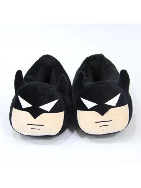 Other Designers Cute Anime Superhero Batman Kawaii Plush Indoor Slippers Adult Kids Warm Shoes Home