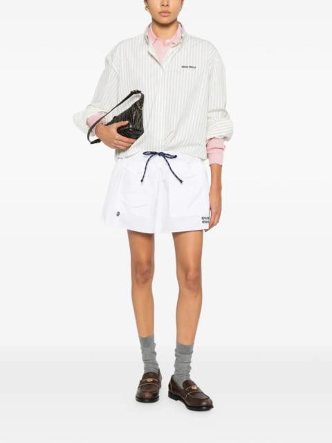 Miu Miu MIU MIU - Women Striped Poplin Shirt