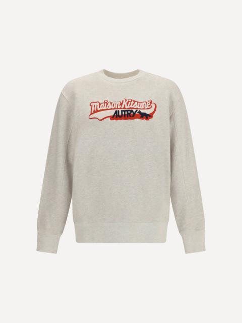 AUTRY Cotton Sweatshirt Autry x Maison Kitsuné