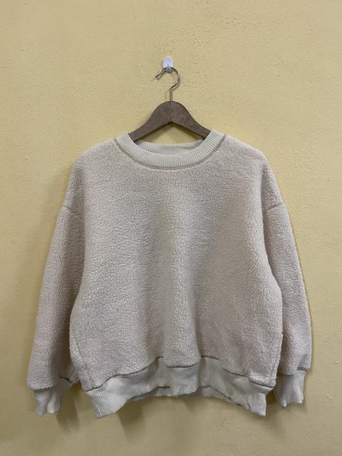 Other Designers Uniqlo - Uniqlo Jw Anderson Crewneck sherpa Sweatshirt