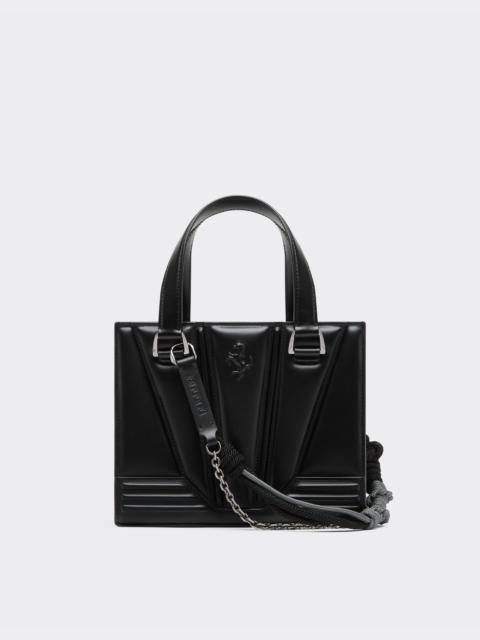 Ferrari Reconditioned by Ferrari GT mini tote bag in leather with scoubidou detail