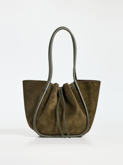 Proenza Schouler Large Ruched Tote in Soft Suede