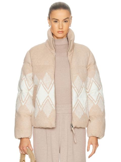 VARLEY Belinda Knit Puffer Jacket