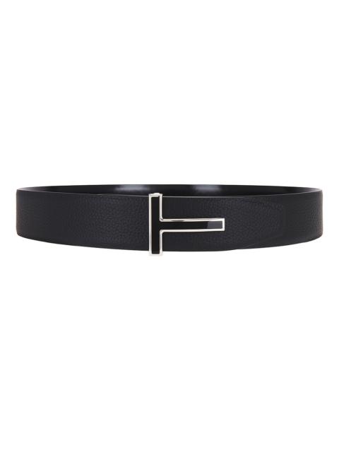 TOM FORD Shiny Smooth Calf Reversible T Belt 40mm