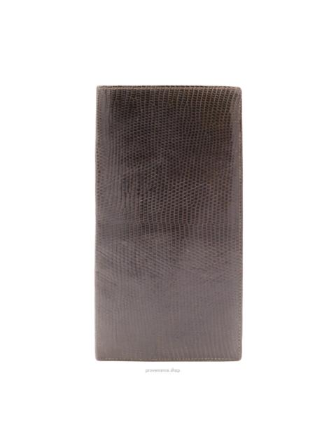 GUCCI Gucci Long Wallet - Brown Lizard Leather