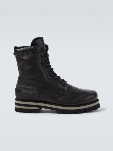 BOGNER Courchevel leather lace-up boots
