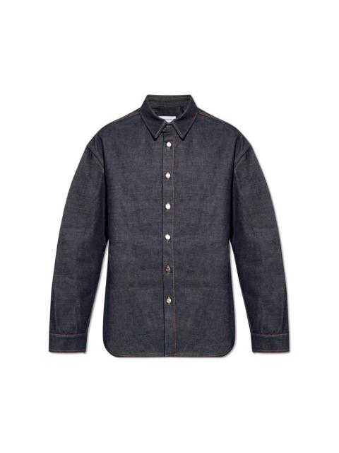 FERRAGAMO Long-sleeved Denim Shirt