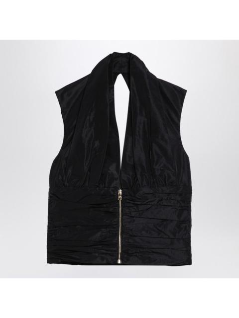Patou zipped waistcoat