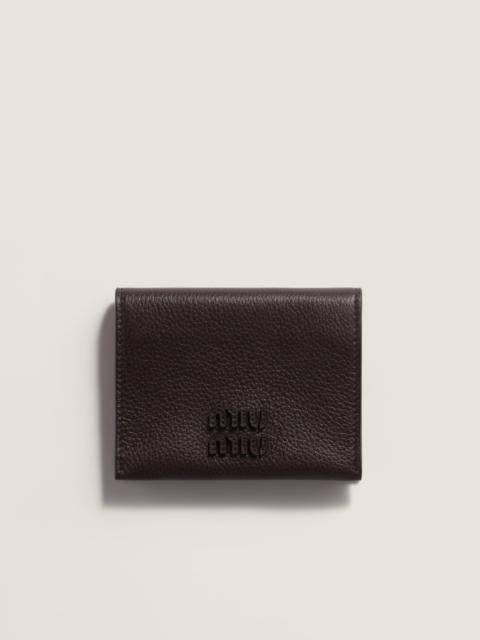 Miu Miu Leather card holder