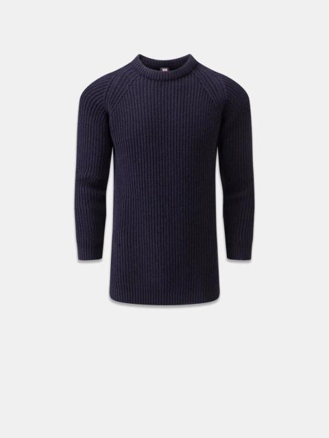 GLOVERALL Men's Fisherman Jumper Navy