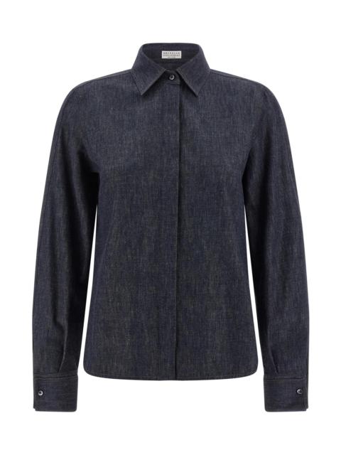 Brunello Cucinelli Monile denim shirt