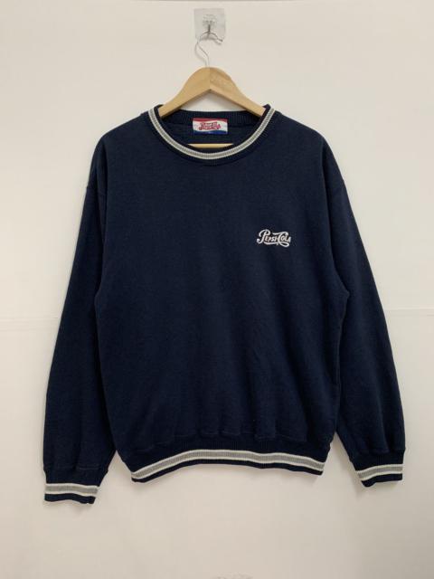 Other Designers Vintage 90s Pepsi Cola Sweatshirt Medium Navy