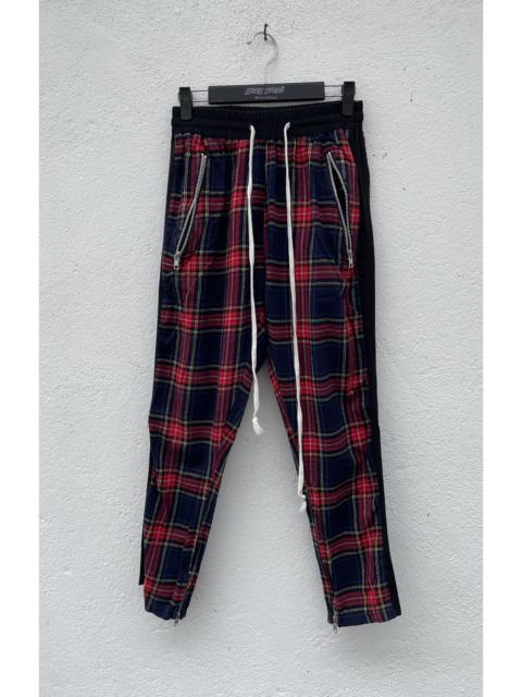 Other Designers Japanese Brand - Japanese Brand Cray Tokyo Red Tartan Jogger Pants