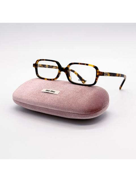 Miu Miu New Miu Miu MU01YV 14L1O1 Havana Square Women Eyeglasses VMU