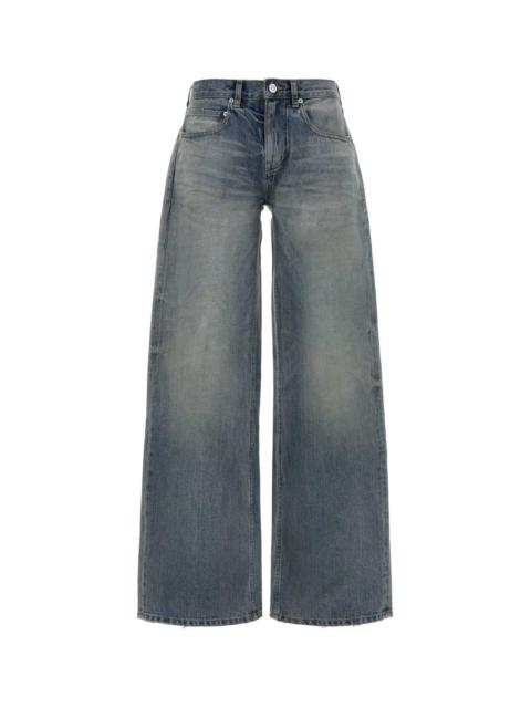BALENCIAGA Balenciaga Women Denim Wide-Leg Jeans