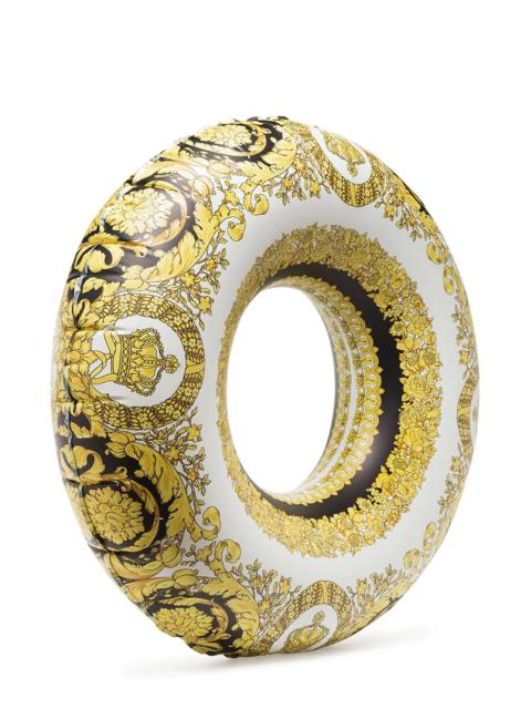 VERSACE baroque-print inflatable ring
