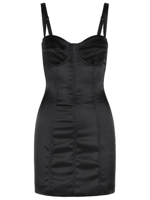 Dolce & Gabbana Dolce & Gabbana Dress In Black Acetate Blend Women