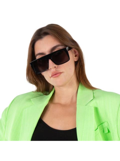 SAINT LAURENT Saint Laurent Black Browline Ladies Sunglasses SL 651 VITTI 001 58
