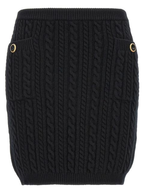 Alessandra Rich Alessandra Rich Women Button Skirt