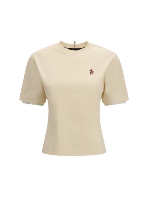 Moncler Grenoble Moncler Grenoble Cotton T-shirt Natural Women