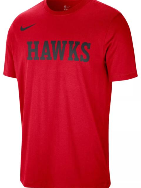 Nike Nike Men's Atlanta Hawks Red Wordmark T-Shirt