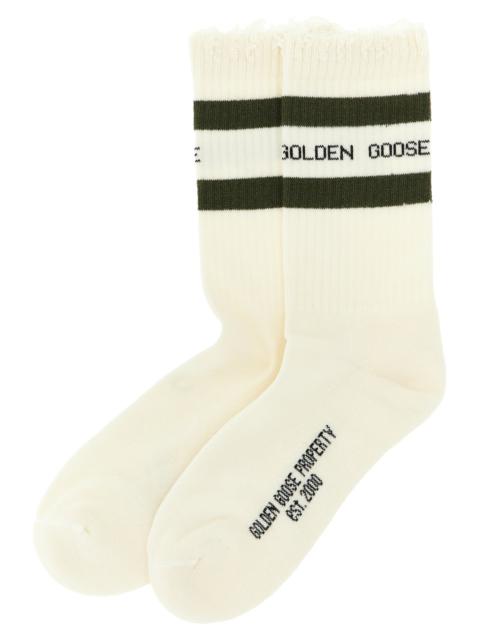 Golden Goose Golden Goose Women Distressed Socks
