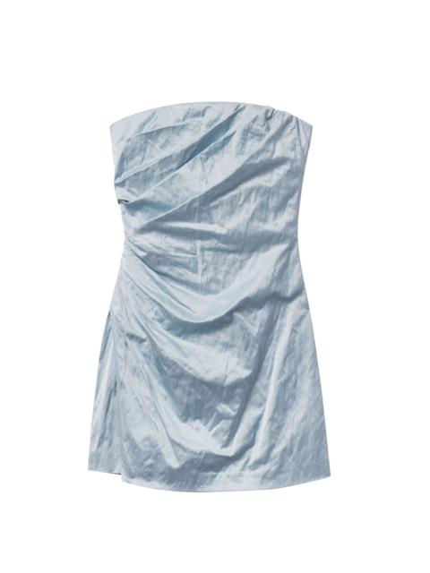 A.L.C. Evie Strapless Satin Mini Dress