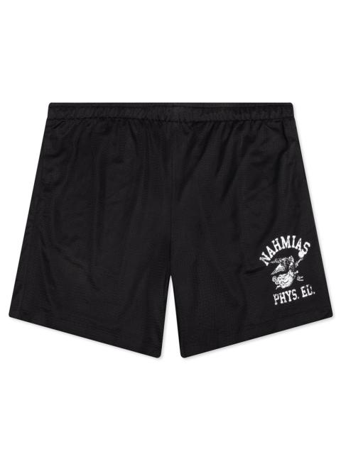 NAHMIAS MESH PE SHORTS - BLACK