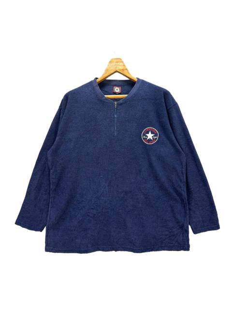 Converse Converse Half Zip Pullover Fleece Sweater #9196-69
