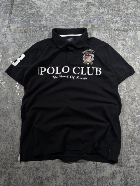 Hysteric Glamour chief keef type big script logo polo shirt