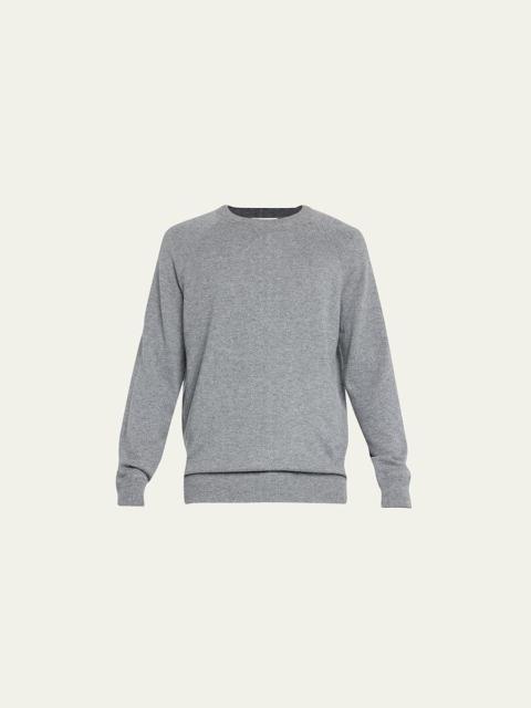 Brunello Cucinelli Men's Cashmere Crewneck Sweater