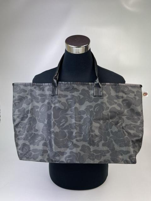 A BATHING APE® Bathing Ape Camouflage Tote Bag
