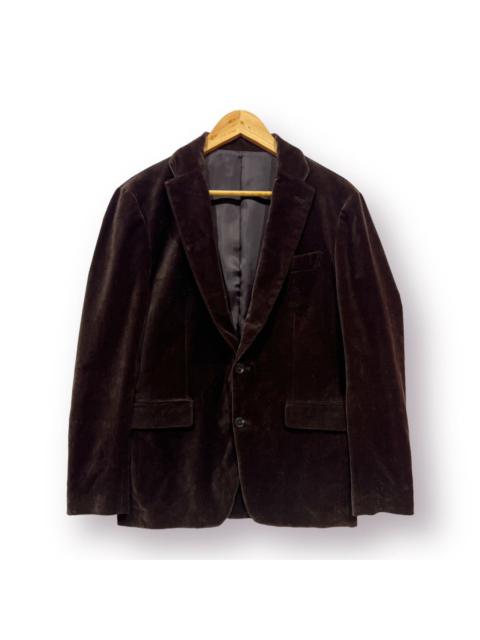 Other Designers 🔥 Takeo Kikuchi valvet brown blazer jacket