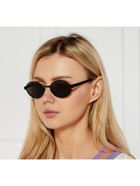 SAINT LAURENT NEW SAINT LAURENT SUNGLASSES SL692 001 BLACK SL 692 001
