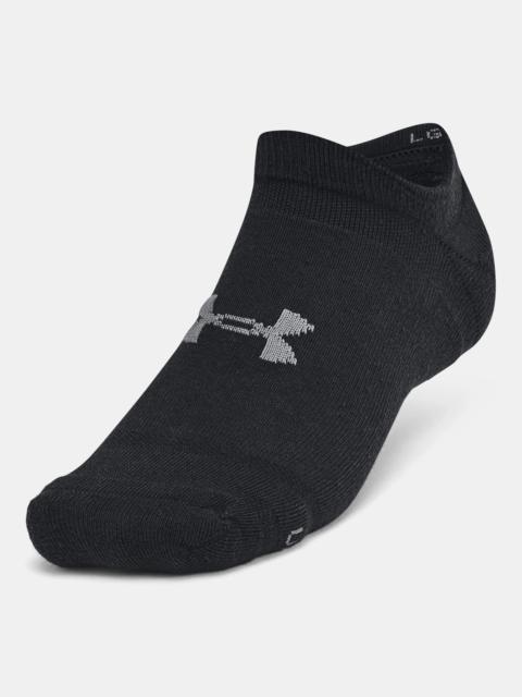 Under Armour Unisex UA Essential Cushion 6-Pack No Show Socks