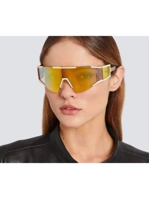 Balmain NEW BALMAIN SUNGLASSES BPS-138B GOLD UNISEX EYEWEAR BALMAIN