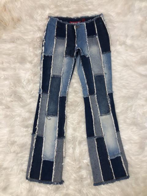 Other Designers Custom - Japanese denim patchwork inspired boro/sashiko