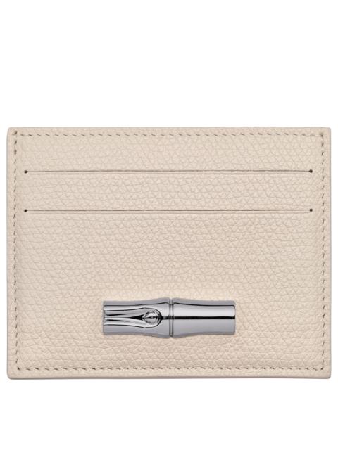 Longchamp Le Roseau Card holder Paper - Leather