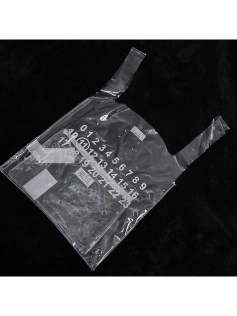 Maison Margiela PVC Clear transparent tote bag with clutch
