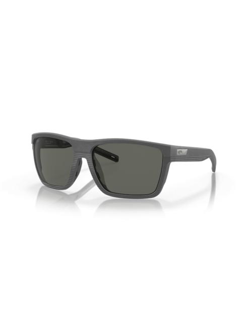 Other Designers Costa Del Mar PARGO Grey Polarized Glass Rectangular Men's Sunglasses 6S9086 908602 61