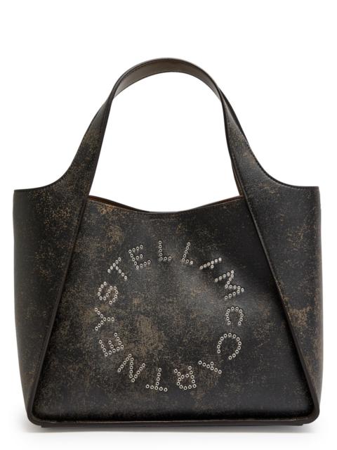 Stella McCartney Stella Mccartney Logo Faux Leather Tote