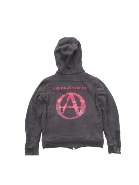 NUMBER (N)INE Archive AW05 Number Nine ‘The High Street’ Boa Hoodie Jacket