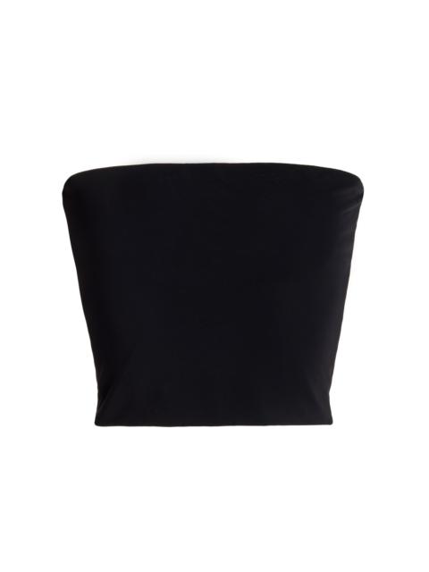 ÉTERNE Amina Strapless Jersey Top black