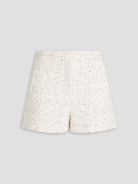 VERONICA BEARD Jazmin cotton-tweed shorts