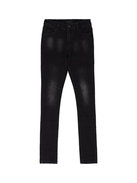 RTA FADED DISTRESSED SKINNY JEANS "Black"