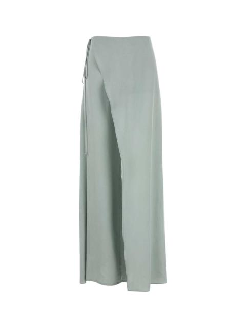 Blumarine Blumarine Women Powder Blue Twill Pant