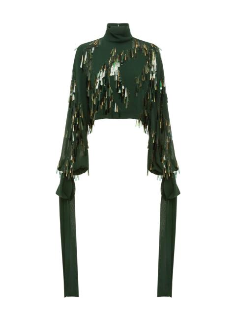 ALÉMAIS Ophira Sequin Top