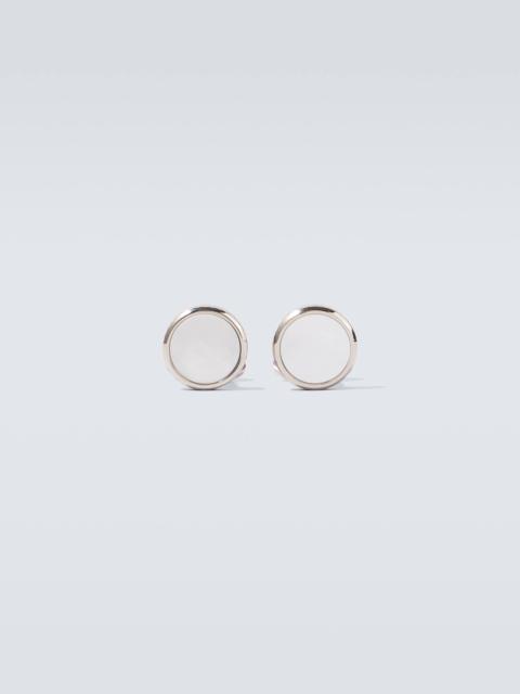 GIORGIO ARMANI Sterling silver cufflinks