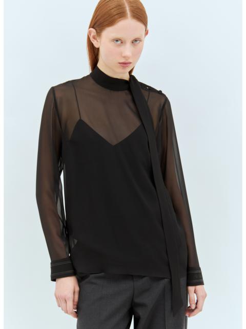 GUCCI Gucci Women Silk Georgette Blouse
